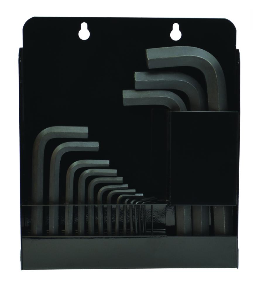 BONDHUS 18PC (.028-5/8) S HEX KEY SET - METAL BOX