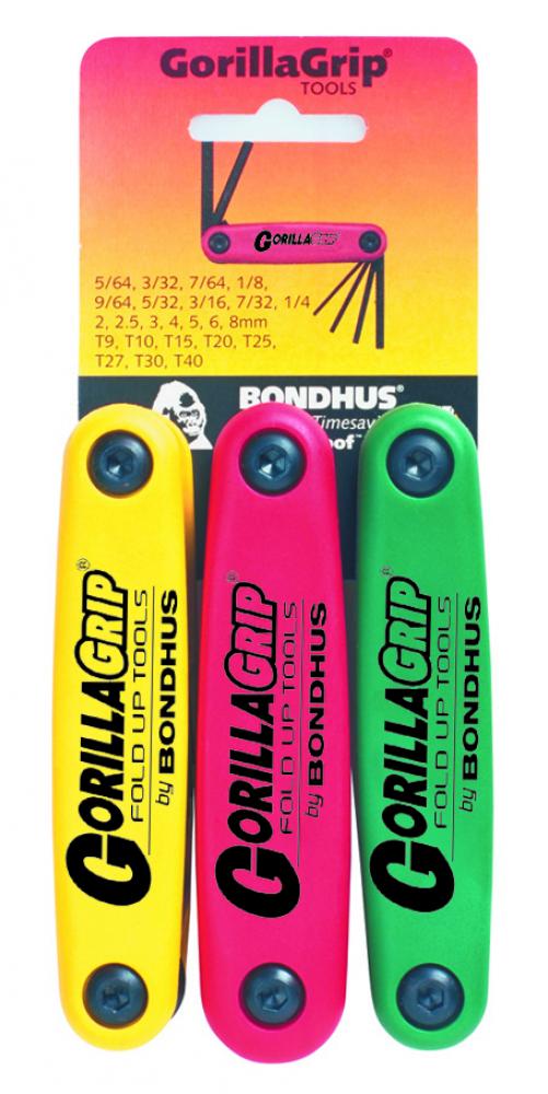 BONDHUS TRIPLE PACK FOLDUP (12587 & 12589 & 12634)