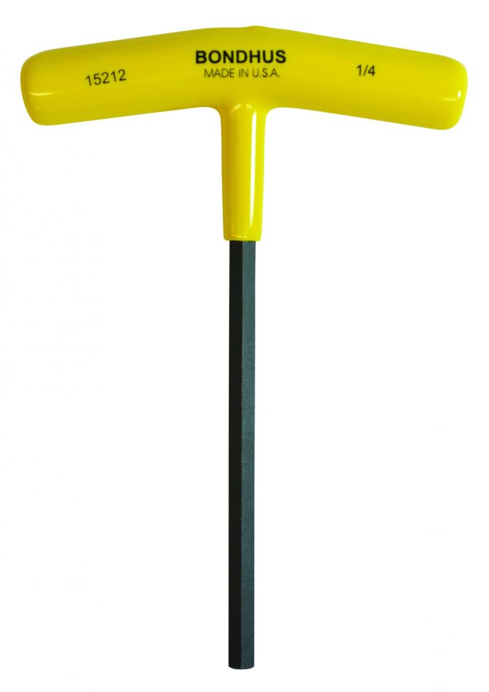 BONDHUS 1/4 X 6&#34; HEX T-HANDLE