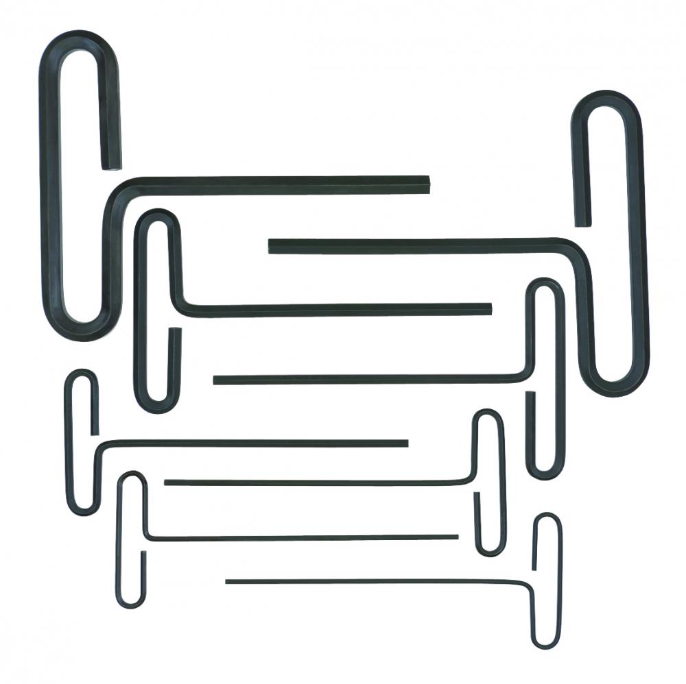 BONDHUS 8PC 6&#34; LOOP HEX T-HANDLE SET (2 - 10MM)