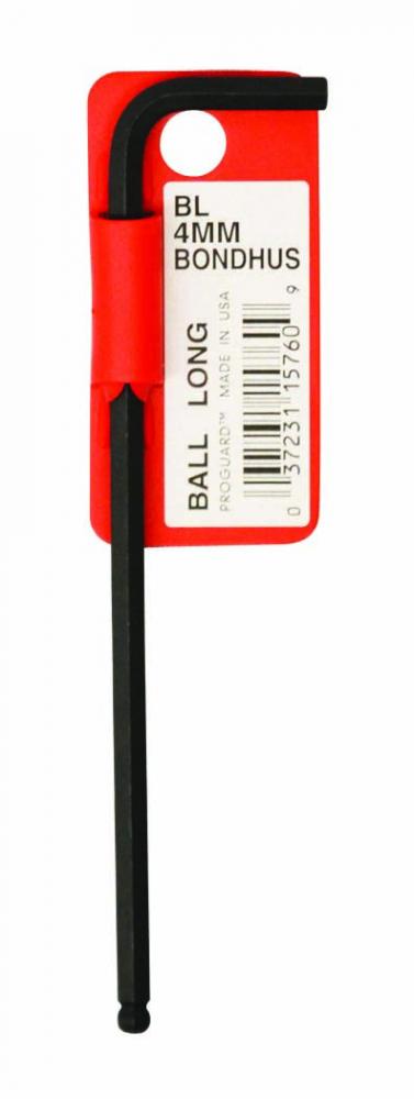 BONDHUS 8M BALLPOINT L-WRENCH  W / TAB