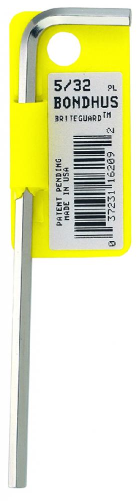 BONDHUS 5/32L BRITEGUARD™ HEX L-WRENCH  W /TAB