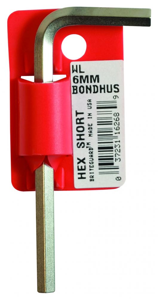 BONDHUS 6MS BRITEGUARD™ HEX L-WRENCH  W / TAB