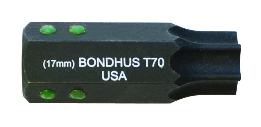 BONDHUS T70 X 2&#34; PROHOLD™ TORX® BIT