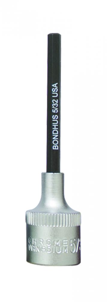 BONDHUS 5/32 X 2&#34; PROHOLD™ BIT & 3/8&#34; SOCKET