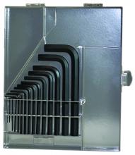 Bondhus 12344-BON - BONDHUS 15PC (.028-3/8) S HEX KEY SET - METAL BOX