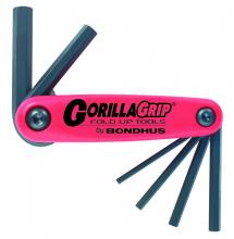 Bondhus 12595-BON - BONDHUS 6PC (3 - 10M) HEX FOLDUP