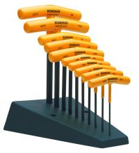 Bondhus 13390-BON - BONDHUS 13338 HEX T-HANDLE SET WITH STAND