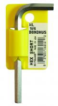 Bondhus 16212-BON - BONDHUS 1/4S BRITEGUARD™ HEX L-WRENCH  W / TAB