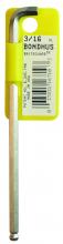 Bondhus 16710-BON - BONDHUS 3/16 BRITEGUARD™ STUBBY BPT L-WRENCH W/TAB