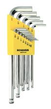Bondhus 16937-BON - BONDHUS 13PC (.050-3/8") BRITEGUARD BALLPOINT L-WRENCH SET