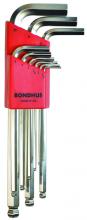 Bondhus 16999-BON - BONDHUS 9PC (1.5-10MM) BRITEGUARD BALLPOINT L-WRENCH SET