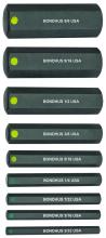 Bondhus 33299-BON - BONDHUS 9PC 2" HEX PROHOLD® BIT SET (5/32 - 5/8")