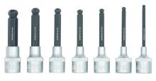 Bondhus 43445-BON - BONDHUS PROHOLD™ 2" BALL BIT SOCKET SET (1/8-3/8)