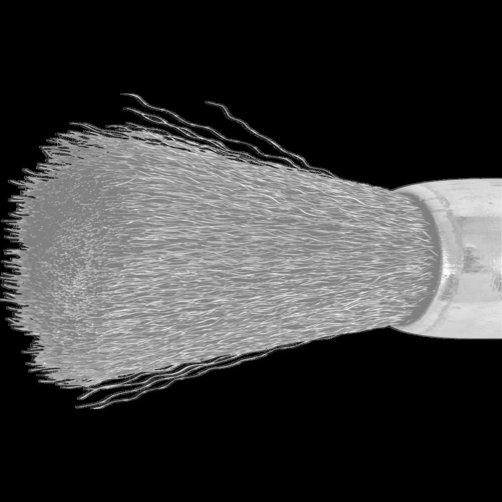 PFERD Crimped Wire End Brush 3/4&#34; Dia. .006 Carbon Steel 1/4&#34; Shank