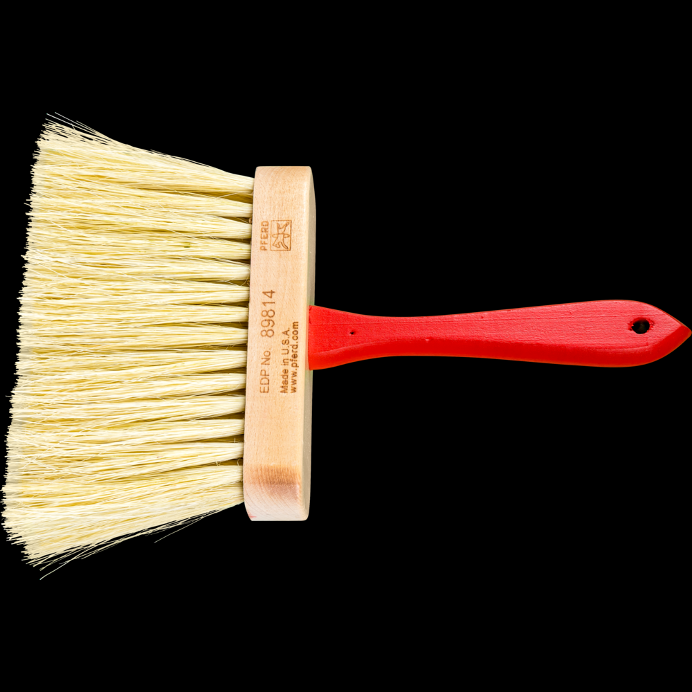 PFERD Masonry Brush 6-1/2&#34; Length White Tampico Fill 3-7/8&#34; Trim