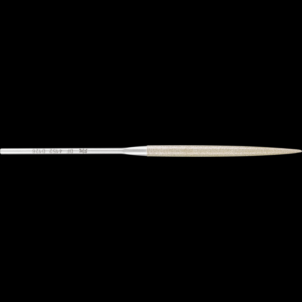 PFERD Diamond Needle File 5-1/2&#34; Half Round Medium Grit D126