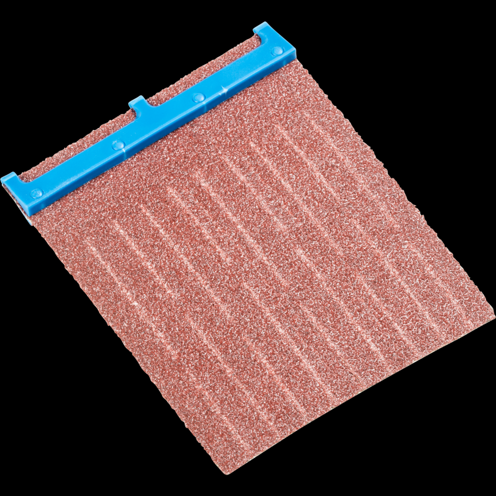 PFERD POLIFLAP® Abrasive Flaps, 2-3/8&#34; x 3, 60 Grit, Set of 12 Flaps, Aluminum oxide