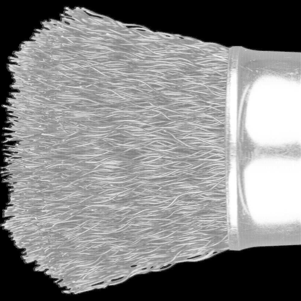 PFERD Mounted Crimped Cup Brush 2&#34; Dia. .014 Carbon Steel 1/4&#34; Shank