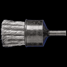 Pferd Inc. 43740057 - PFERD Knot Wire End Brush PSF 1" Dia. .014 Stainless Steel 1/4" Shank