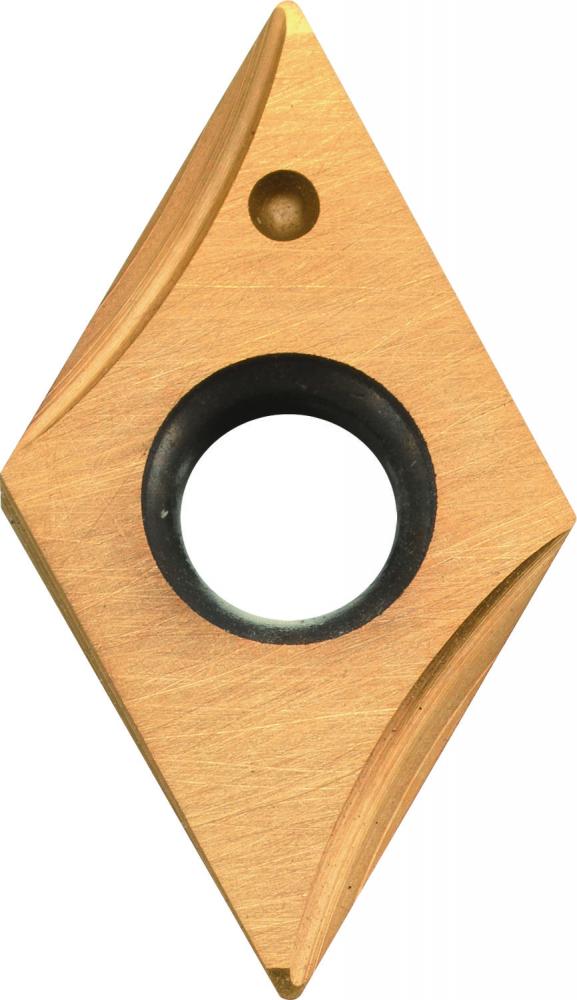 Nine9 V060 06 Engraving Insert (V06006T1W06-NC2071), TiN Coating, Polished