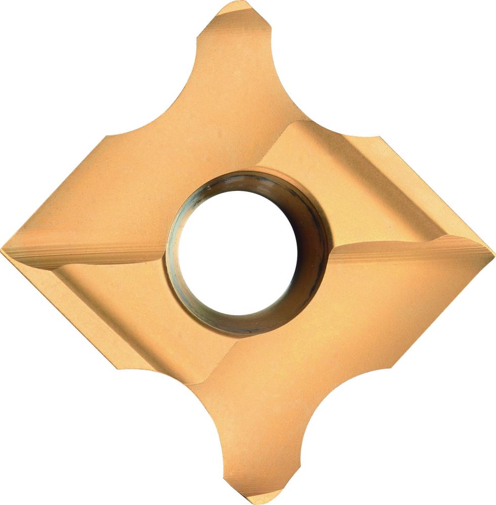 Nine9 N9MT 17 Corner Rounding Insert (N9MT1704RC40-NC2071), 4.00mm Radius, TiN Coated