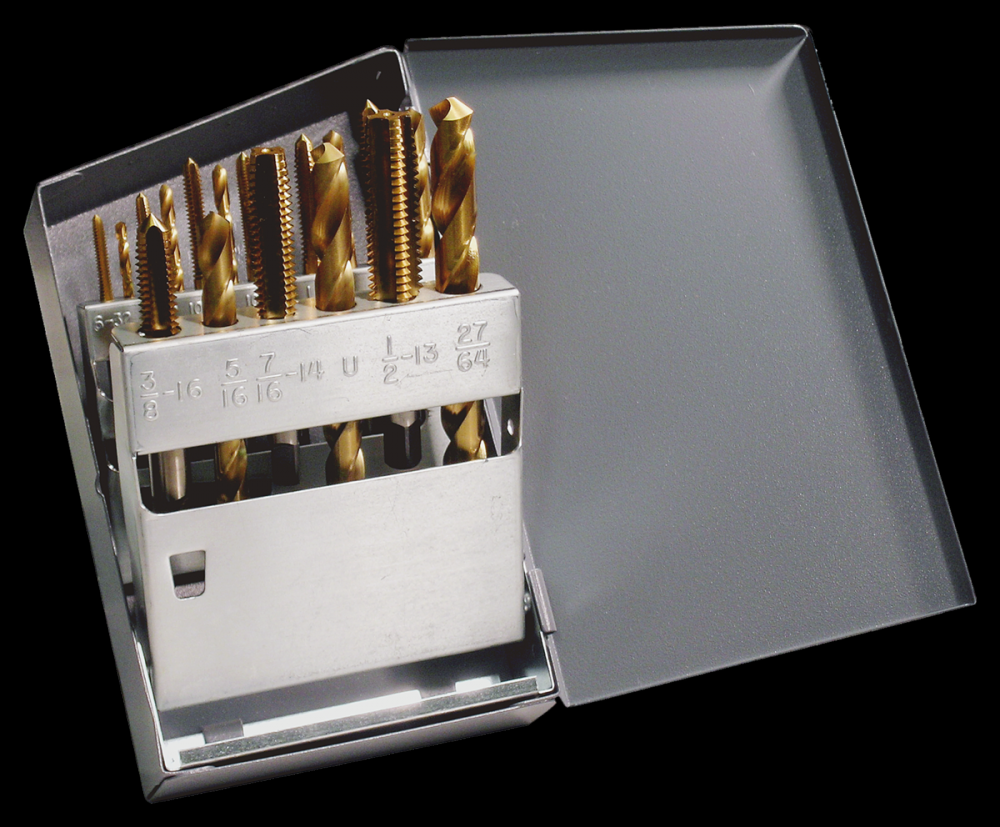 Jobber Drill and Plug Hand Tap Set