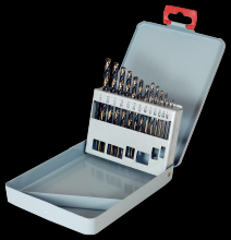 Cle-Force C69030 - 135° Heavy-Duty Jobber Length Drill Set