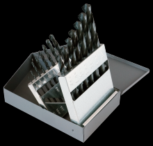 Cle-Line C21156 - 3/8" Reduced Shank General Purpose Jobber Length Drill Set