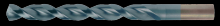 Cleveland C16430 - Q-Cobalt™ 135° Wide Land Parabolic Jobber Length Drill