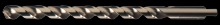 Cleveland C14873 - 118° Cobalt Heavy-Duty Taper Length Drill