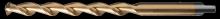 Cleveland C05105 - 118° HSS Parabolic  Taper Length Drill