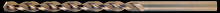 Cleveland C16724 - Q-Cobalt™ 135° Wide Land Parabolic Taper Length Drill