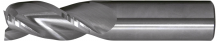 Cleveland C60616 - 3-Flute Square End High-Performance End Mill for Aluminum