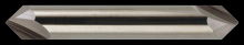 Cleveland C61226 - 2-Flute Double End Chamfer Tool