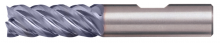 Cleveland C80417 - 5-Flute High-Performance End Mill for Steel