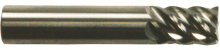 Cleveland C60417 - 5-Flute High-Performance End Mill for Steel