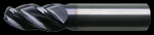 Cleveland C80108 - 4-Flute Ball Nose End Mill