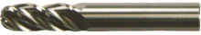 Cleveland C60108 - 4-Flute Ball Nose End Mill