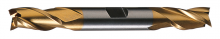 Cleveland C39596 - HSS Double End 3-Flute Center Cutting Finisher