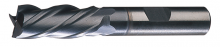 Cleveland C33618 - HSS Single End 4-Flute Non-Center Cutting Left Hand Helix Left Hand Cut Finisher
