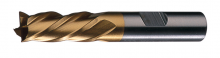 Cleveland C33610 - HSS Single End 4-Flute Non-Center Cutting Left Hand Helix Left Hand Cut Finisher