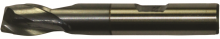 Cleveland C32527 - Cobalt Single-End 2-Flute Center Cutting Finisher