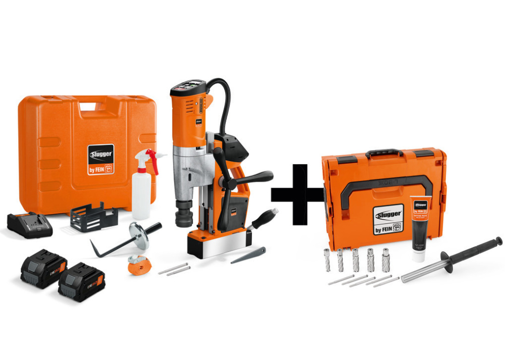 Cordless Universal magnetic base drill up to 1-3/8 [35] in[mm]
