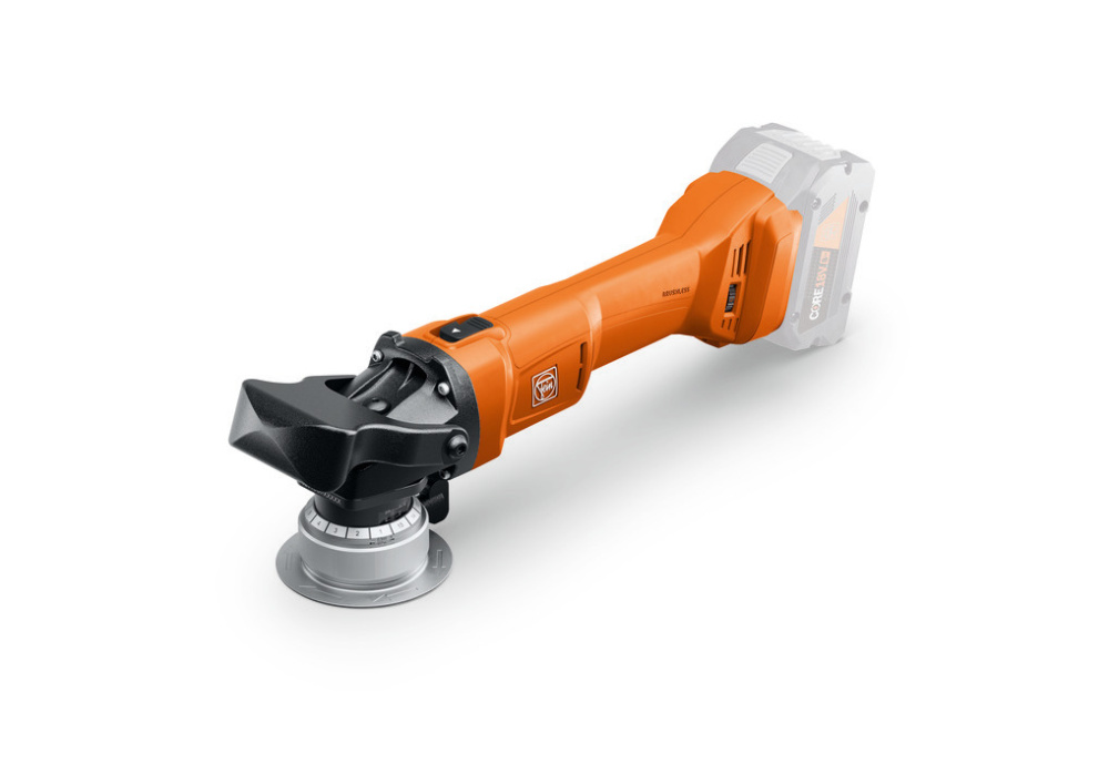 Cordless beveler up to 3/16 in