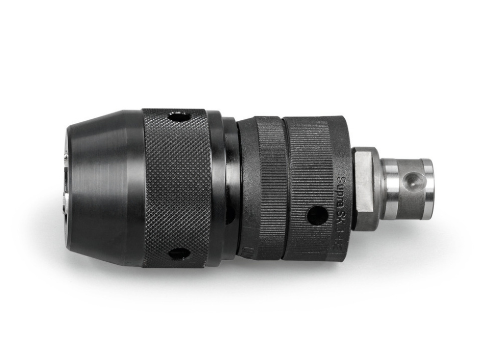 Quick-action keyless chuck