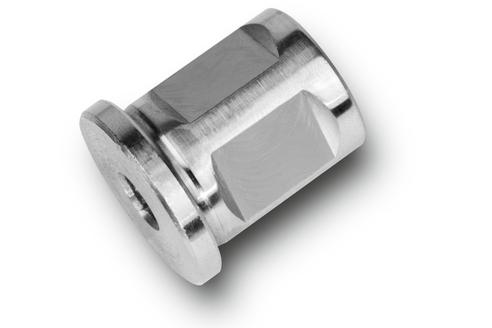Adapter with 3/4 in straight shank