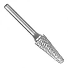 KAR Industrial Inc. 938818 - BURR S/C SL 3 TAPER 14DEG DBL/CUT 3/8DIA