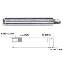 KAR Industrial Inc. 282824 - EXTENSION RODS STEEL 2IN 4-48UNF FOR INCH DIAL INDICATORS