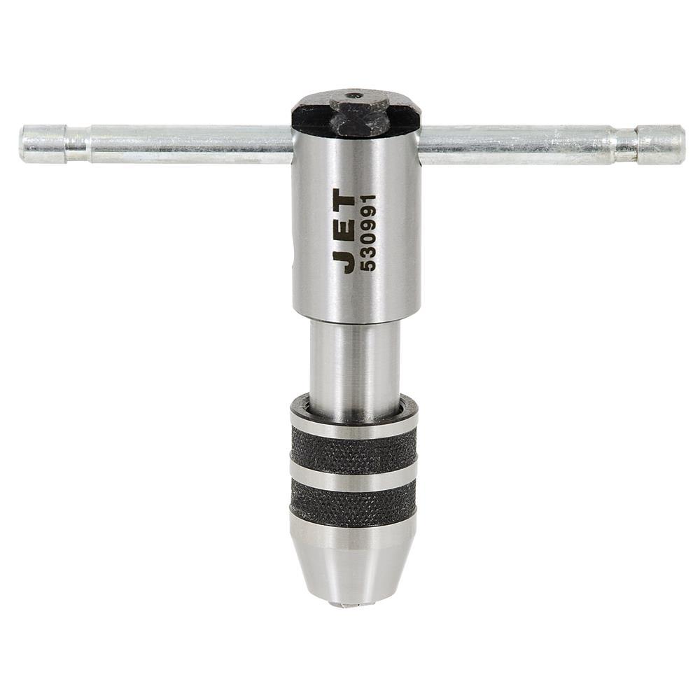 JET-KUTÂŽ Ratchet Tap Wrench For # 0 - 1/&#34; (2 mm â?? 6 mm) Taps - Super Premi